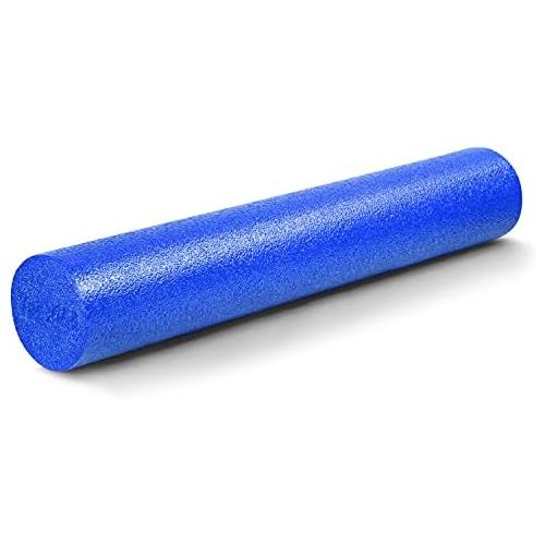  Yes4All Premium Medium Density Round PE Foam Roller for Physical Therapy, Pilates, Yoga, Stretching, Balance & Core Exercises with 4 Sizes (12, 18, 24 & 36 inch) - Multi Color