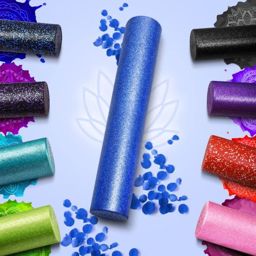  Yes4All High-Density Foam Roller/Round Foam Roller - EPP Foam Roller for Back, Physical Therapy, Exercises, Deep Tissue Muscle Massage (4 Sizes)