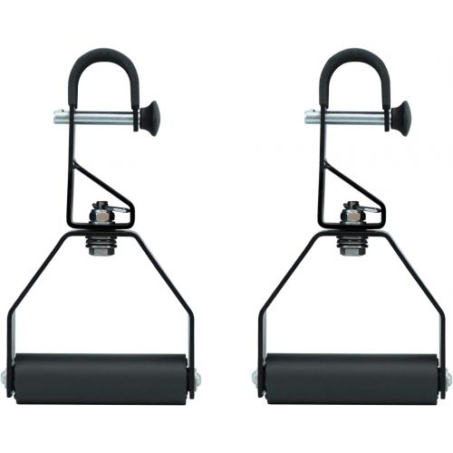  Yes4All Rotating Pull Up Handles - Non Slip & Foam Grips - Support up to 300 lbs (Pair)