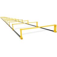 Yes4All Agility Elevation Ladder  12 Rung Agility Ladder Hurdles/Speed Ladder Hurdles  Nylon Carrying Bag Included