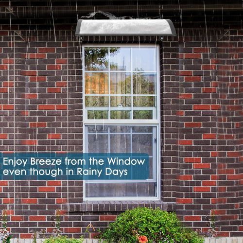  [해상운송]Yescom 39x 39 Door Window Outdoor Awning Patio Cover UV Rain Snow Protection Polycarbonate Hollow Sheet