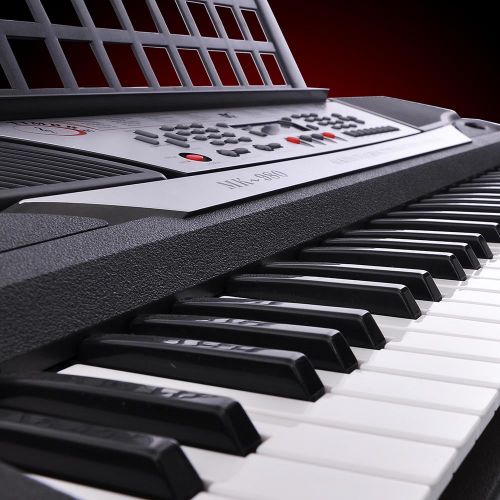  Yescom Black 61 Key LCD Display Electronic Keyboard 37 Digital Electric Piano Personal Music Beginner EN71