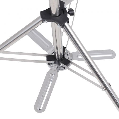  Yescom Hair Salon Adjustable 63 Stainless Steel Tripod Stand Cosmetology Mannequin Training Head Holder Hairdressers Trainees