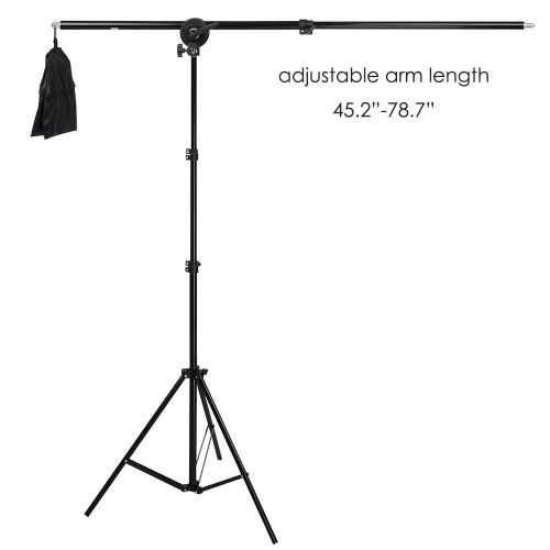  Yescom 3x 22 Photography Softbox Video Boom Arm Lighting Kit Photo Studio Camera Shooting with 3 x Tripod Stands