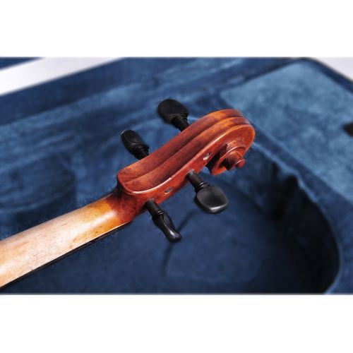  Yescom Vif 44 Handmade Stradivari Copy Style Violin Fiddle Case Bow Set Student Violin Show Full Size