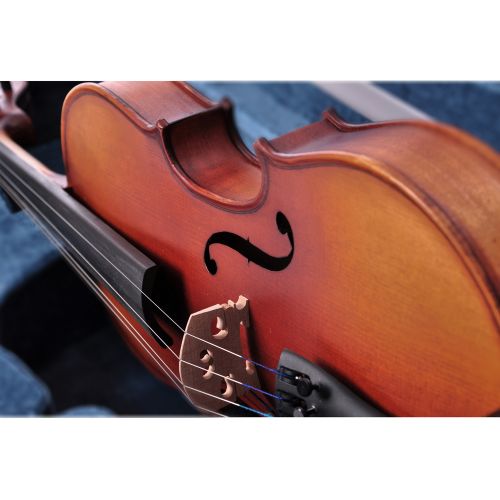  Yescom Vif 44 Handmade Stradivari Copy Style Violin Fiddle Case Bow Set Student Violin Show Full Size