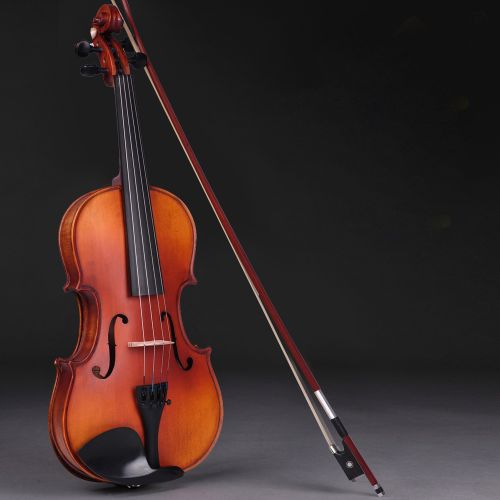  Yescom Vif 44 Handmade Stradivari Copy Style Violin Fiddle Case Bow Set Student Violin Show Full Size