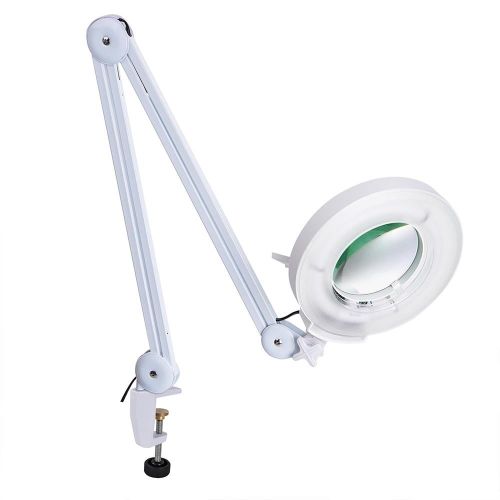  Yescom Adjustable 5x Diopter (2.25x Magnification) Magnifying Lamp Magnifier Facial Spa Salon Home Craft