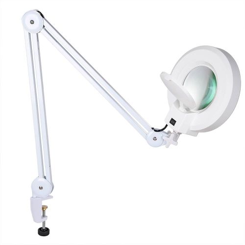  Yescom Adjustable 5x Diopter (2.25x Magnification) Magnifying Lamp Magnifier Facial Spa Salon Home Craft