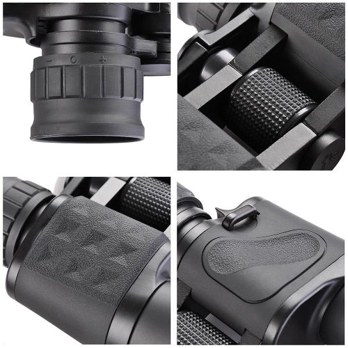  Yescom Wide Angle 10x50mm Zoom Binoculars Telescope Waterproof Day Vision Travel Outdoor with Bag