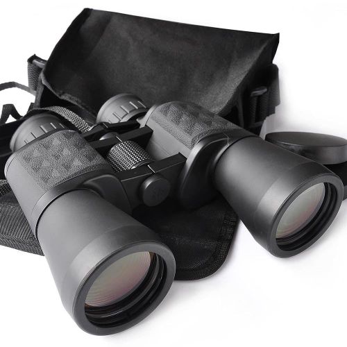  Yescom Wide Angle 10x50mm Zoom Binoculars Telescope Waterproof Day Vision Travel Outdoor with Bag