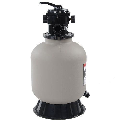  Yescom 16 Above Inground Swimming Pool Sand Filter w/Valve Fit 1/2HP 3/4HP Water Pump