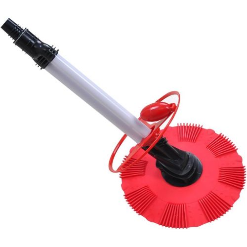  Yescom Inground Above Ground Automatic Swimming Pool Cleaner Climb Wall Floor Pool Sweeper Suction Side Vacuum 10x Hose