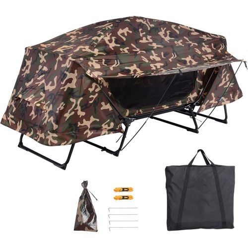  Yescom Folding Oversized Single Tent Cot Camping Hiking Bed Portable Outdoor Rain Fly