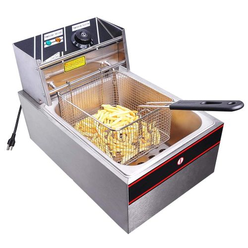  Access Store Electric Countertop Deep Fryer Commercial Stainless Steel 6L Access Store