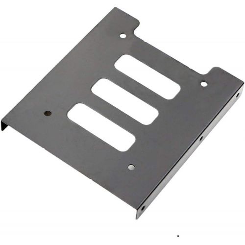  YiMusic 5 Pieces 2.5 to 3.5 SSD to HDD Metal Mounting Bracket Adapter Hard Drive Holder Suit for PC SSD