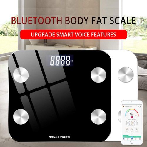  YiYiE Household Intelligent Body Fat Scale Scientific Intelligent Electronic LED Digital Scales to Maintain A...