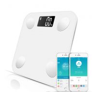 YiYiE Bluetooth Scales Floor Body Weight Bathroom Scale Smart Backlit Display Scale Body Weight Body Fat...