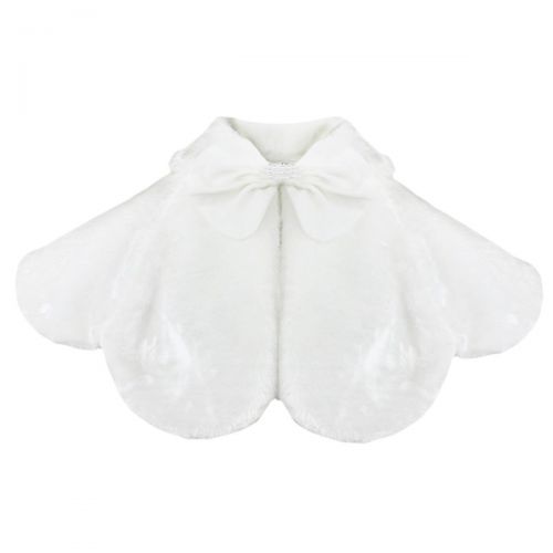  YiZYiF Christmas Baby Girl Shrug Fancy Dress Kids Cloak Coat Faux Fur Cape