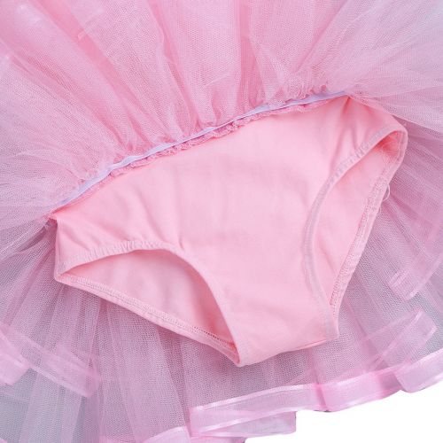  YiZYiF Baby Girls Ballet Outfits Leotard Tutu Dancewear Party Dress