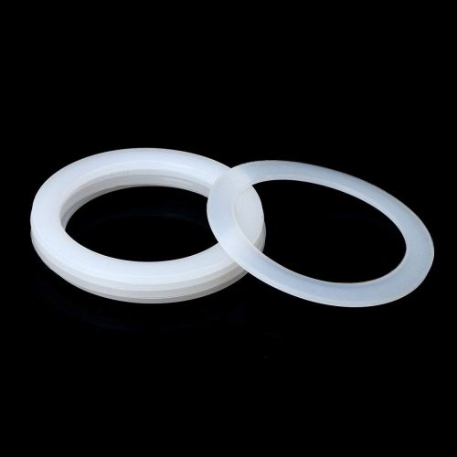  YiZYiF 5Pcs Brew Head Gasket Seal for Espresso Coffee Machine Replacement Gaskets Washers Sealing Rings Compatible with 1/2/3/6/9/12-Cup Moka Express Pots White 1 Cup