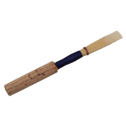  Yibuy Oboe Reed/Case Yibuy Wood Oboe Reeds Medium 2.5 with Protecting Holder Set of 10