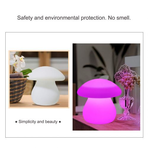  Yicana Night Lights for Kids and Adults, Bedside Lamp for Breastfeeding,Safe Nursery Night Light, 4 Lighting Modes 16 RGB,Rechargeable Mood Lighting Lamp,Remote Control Color Change.(Mush