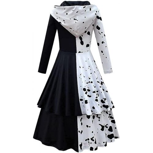  할로윈 용품Yidasloox Girls Deville Costume Dress Cosplay Outfits with Gloves