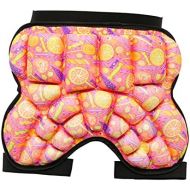 YIJU 3D Padded Hip Protection Shorts Butt Guard Pad for Skate Snowboard Tailbone Protection Kids