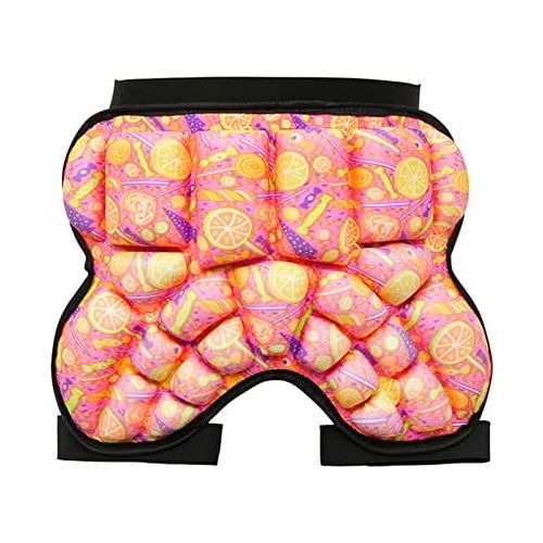  YIJU 3D Padded Hip Protection Shorts Butt Guard Pad for Skate Snowboard Tailbone Protection Kids