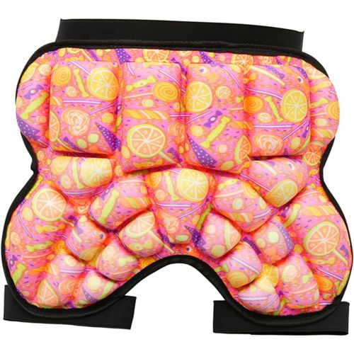  YIJU 3D Padded Hip Protection Shorts Butt Guard Pad for Skate Snowboard Tailbone Protection Kids