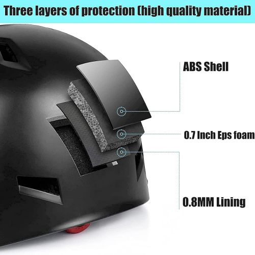  Yimei Good Product Skateboard Helmet, Kids Helmet 3 Sizes Scooter Bike Helmet for Kids Youth Adults, Impact Resistant ABS Shell, Adjustable Size, Removable Breathable Lining, Perfect for Multi-Sport