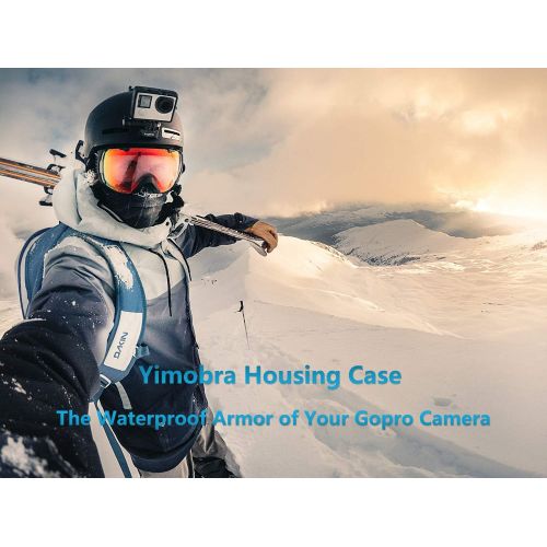  Yimobra Waterproof Housing Case for Gopro Hero 7 Black Hero 6 Hero 5 Hero 2018 Diving Protective Shell 147FT 45M with Bracket Accessories, Action Camera