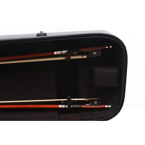  Yinfente 4/4 New violin Case Carbon fiber Fiberglass Oblong case Strong Light Full size music Sheet Bag (caseb1)