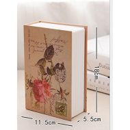 Yingealy Very Simple and Fashionable Simulated Book Piggy Bank Password Lock Safe (Small C)
