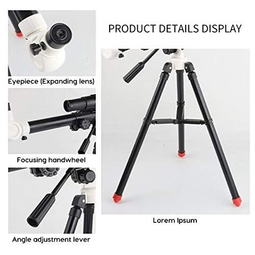  [아마존베스트]-Service-Informationen Yingzhi Childrens telescope 60 mm lens and 300 mm focal length telescope for astronomy with 20X/30X/40X eyepiece, finder scope and adjustable tripod, astronomical telescope for beg