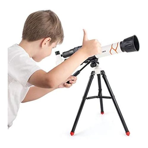  [아마존베스트]-Service-Informationen Yingzhi Childrens telescope 60 mm lens and 300 mm focal length telescope for astronomy with 20X/30X/40X eyepiece, finder scope and adjustable tripod, astronomical telescope for beg