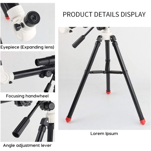  [아마존베스트]-Service-Informationen Yingzhi Childrens telescope 60 mm lens and 300 mm focal length telescope for astronomy with 20X/30X/40X eyepiece, finder scope and adjustable tripod, astronomical telescope for beg