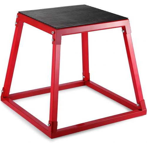  [아마존베스트]BuoQua Plyo Box Soft Plyometric Jump 12 Inch 18 Inch 25 Inch Box Non-Slip Platform Portable Jump Box for Jump Training Leg Trainer