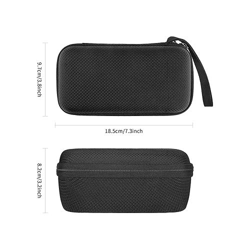  Hard Case for Marshall Emberton Bluetooth Speaker, Hard Organizer Portable Carry Cover Storage Bag (Emberton Black)