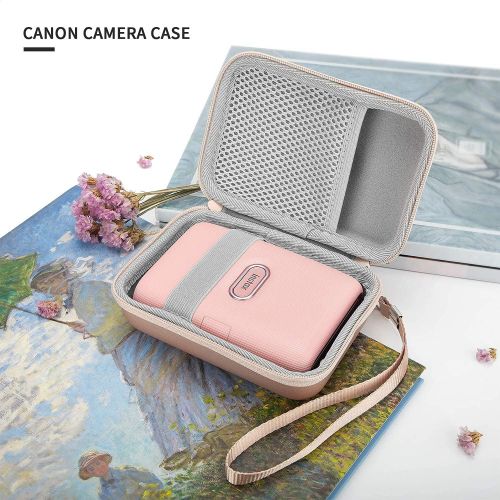  Yinke Hard Case for Fujifilm Instax Mini Link Smartphone Printer, Travel Case Protective Cover Storage Bag (Rose Gold)