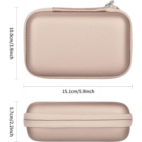  Yinke Case for Kodak Step Mini Printer/Kodak Mini 2 HD/Kodak printomatic,Travel Carry Case Protective Cover (Rose Gold)