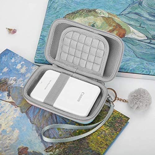  Yinke Case for Canon Ivy Mobile Mini Photo Printer/ Canon Ivy CLIQ 2/+2 Instant Camera Printer, Travel Hard Carry Case Protective Cover (Gradient)