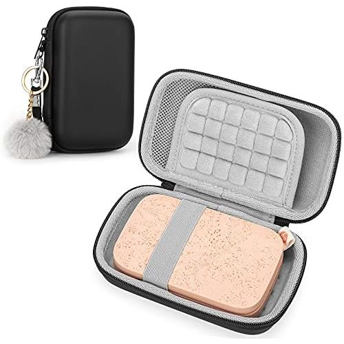  Yinke Case for HP Sprocket Portable Photo/Canon Ivy CLIQ/Kodak Mini 2 HD/Polaroid Snap/Zip Mobile 2x5 Photo and Video Printer, Travel Carry Case Protective Cover