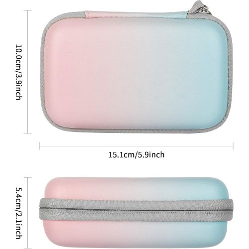  Yinke Case for Kodak PRINTOMATIC/Smile/Mini 2 HD/Smile Portable Instant Photo Printer, Travel Carry Case Protective Cover (Gradient)