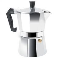 YINUODAY Moka Pot, Aluminum Espresso Maker Machines 3/6/9/12-Cup Italian Espresso Greca Coffee Maker Brewer Percolator