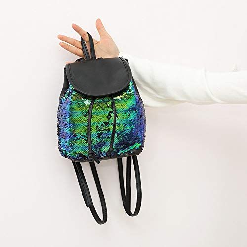  Yisi yisi Flip Sequins Mini Backpack Small Backpack Purse for Teen Girls Gift for School
