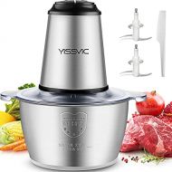 YISSVIC Universal Chopper 1.5 L 300 W Electric Multi Chopper with 2 Speed Levels 4 Stainless Steel Blades