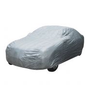 YITAMOTOR Full Car Cover Waterproof Snow Dust Rain UV Resistant All Weather Protection Fits up to 188 inches (Silver)