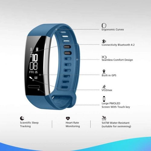  Yitrend Fitness Tracker, Heart Rate Monitor Waterproof Activity Tracker,Sleep Monitor,SmartWatch Pedometer...